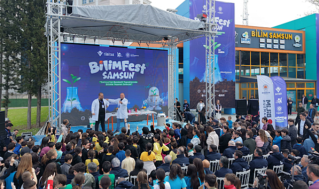 BİLİMFEST Samsun’da gerçekleştirildi