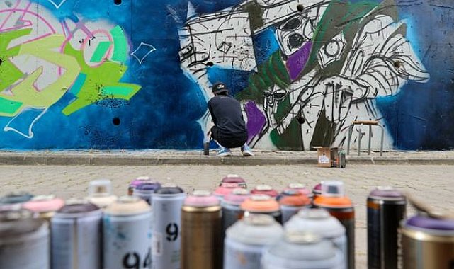 Buca’da Grafiti Şenliği ikinci kez düzenlendi