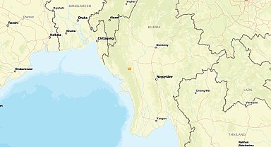 Burma'da deprem