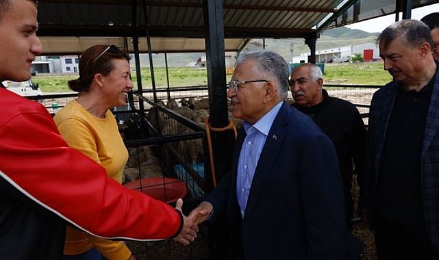 Büyükkılıç Yeşilhisar’da incelemelerde bulundu