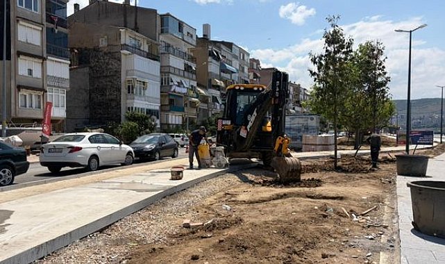 Büyükşehirden Gemlik sahilinde düzenleme çalışması