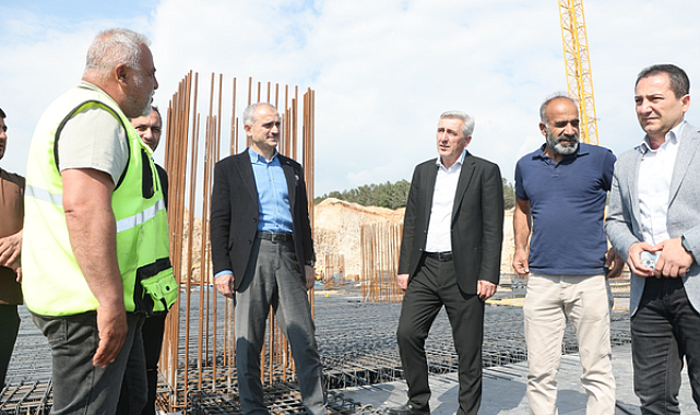 Çayırova Devlet Hastanesi inşaatında çalışmalar sürüyor