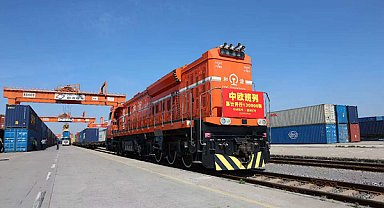 Çin-Avrupa yük treni seferleri, 130 bini aştı
