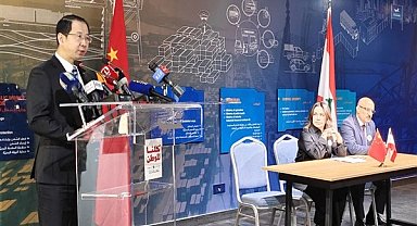 Çin’den iki parti yardım malzemesi Lübnan’a ulaştı