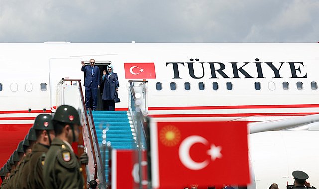 Cumhurbaşkanı Erdoğan, Kazakistan'a hareket etti