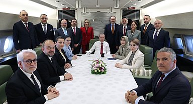 Cumhurbaşkanı Erdoğan, medya mensuplarının sorularını yanıtladı