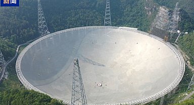 Dev teleskop FAST'ın çelik askı halatları yerli üretimle yenileniyor