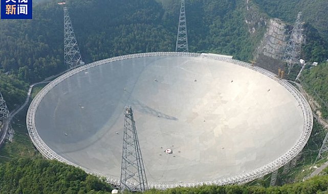 Dev teleskop FAST'ın çelik askı halatları yerli üretimle yenileniyor