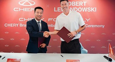 Dünyaca ünlü yıldız futbolcu Robert Lewandowski, Chery’nin global marka elçisi oldu!