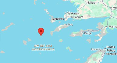 Ege Denizi'nde deprem