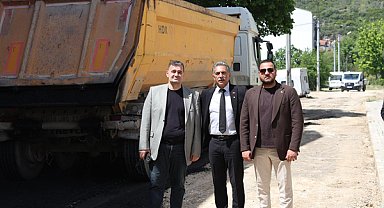 Eşref Dinçer Mahallesi’nde asfalt çalışmaları başladı