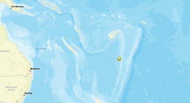 Fiji Adaları açıklarında deprem