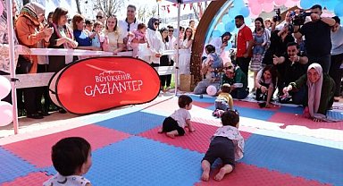 Gaziantep’te Anne Bebek Festivali düzenlendi
