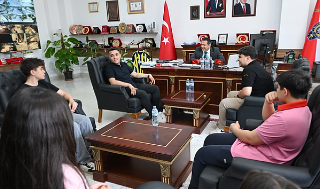 Gençler 19 Mayıs’ta Hatay Emniyeti’nde ağırlandı