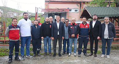 Giresun'da Kurban Bayramı öncesi mezbahane hazırlığı