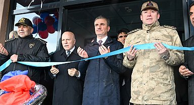 Hınıs İlçe Jandarma Komutanlığı yeni hizmet binası açıldı