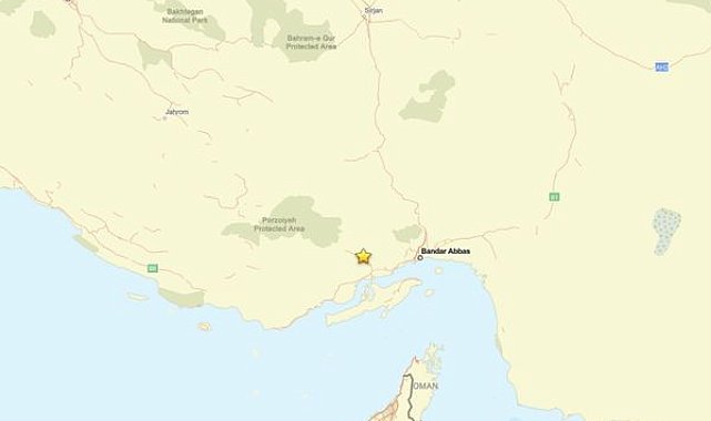 İran 'da deprem