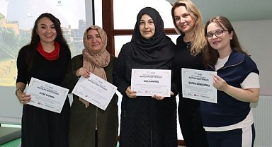 İZGİM’de gebelik eğitimini tamamlayan anne adaylarına sertifika verildi