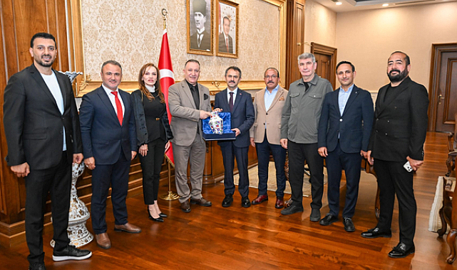 KAISİAD yönetiminden Vali İlhami Aktaş’a ziyaret