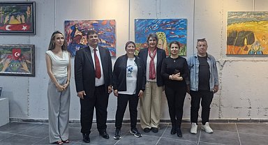 “Kan Ağlayan Zelo” sergisi Şanlıurfa’da sanatseverlerle buluştu