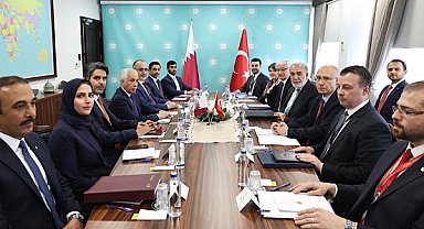 Katar ve Türkiye Ankara'da ilk tur siyasi istişarelerini gerçekleştirdi