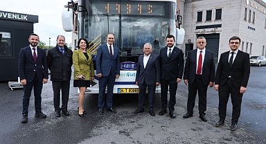 Kayseri’de elektrikli otobüs için test sürüşü yapıldı