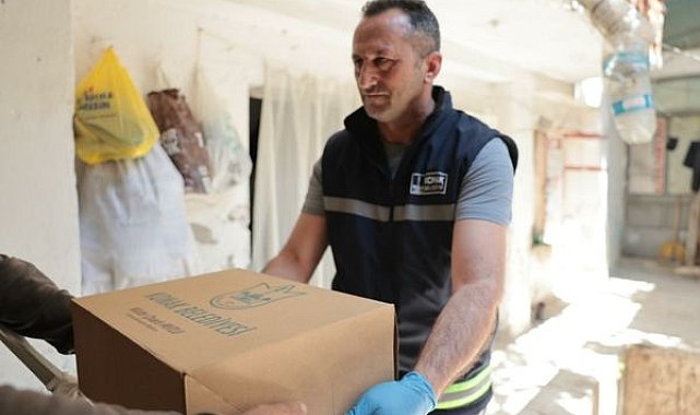Konak’ta kurban bağışları ihtiyaç sahiplerine ulaştırıldı