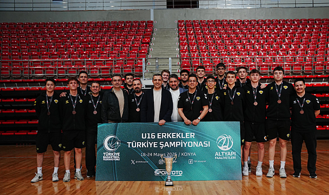 Konya Büyükşehir Belediyespor U16 Türkiye üçüncüsü oldu