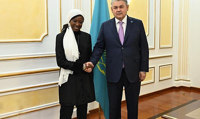 Kosherbayev, UNFPA İcra Direktörü Keita ile bir araya geldi
