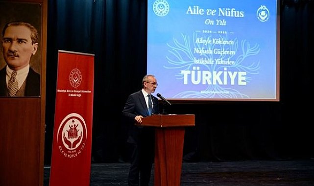 Malatya’da “Aile ve Nüfus 10 Yılı” programı düzenlendi