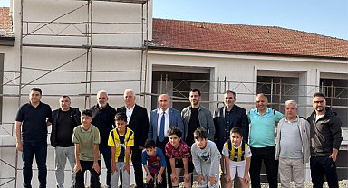 Malatya’da Yeşiltepe Amatör Spor Evi Tesisinde çalışmalar sürüyor
