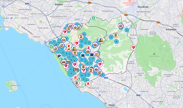 Maltepe’de dijital afet planlama sistemi devrede