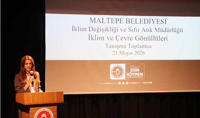 Maltepe’de İklim ve Çevre Gönüllüleri Topluluğu kuruldu