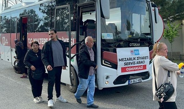 Maltepe’de mezarlıklara ücretsiz ring seferleri başladı