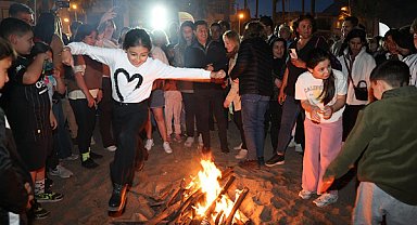 Marmaris’te Hıdırellez halk plajında kutlandı