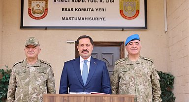 Masatlı, Bahar Kalkanı Harekat Bölgesi’ni ziyaret etti