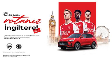 MG’den test sürüşüne İngiltere ve Arsenal maçı ödülü