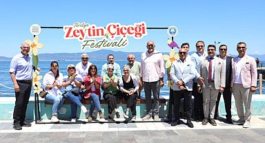 Mudanya'da 2. Tirilye Zeytin Çiçeği Festivali başladı