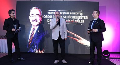 Ordu Büyükşehir Belediyesi’ne Yılın Büyükşehir Belediyesi ödülü