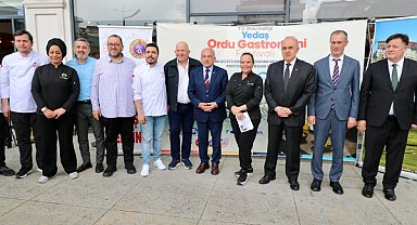 Ordu Gastronomi Festivali öncesi ünlü şeflerden demo sunumu