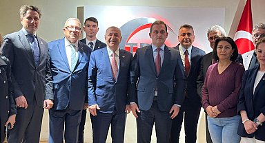 Özdağ, Türk Demokrasi Partisi’ni ziyaret etti