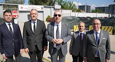 Özdağ, tutuklu bulunan Mustafa Bozbey’i ziyaret etti