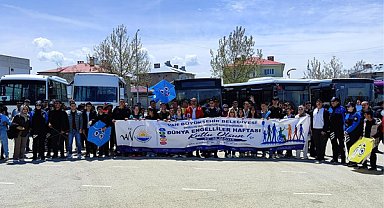 Özel gereksinimli çocuklara uçurtma şenliği düzenlendi