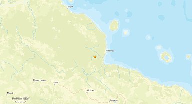 Papua Yeni Gine'de deprem
