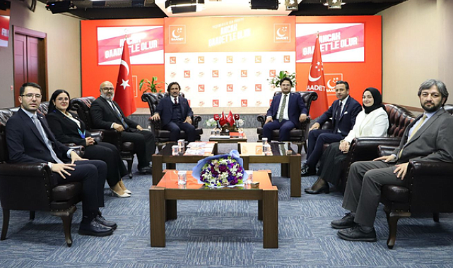 Saadet Partisi’nde bayramlaşma programı gerçekleşti