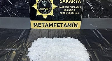 Sakarya’da 245 gram metamfetamin ele geçirildi