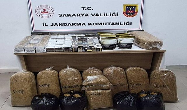 Sakarya’da kaçakçılık operasyonu