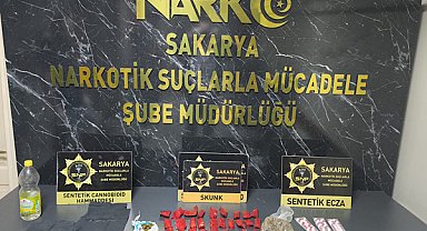 Sakarya’da narkotik operasyonu