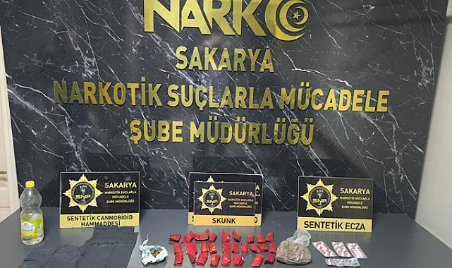 Sakarya’da narkotik operasyonu