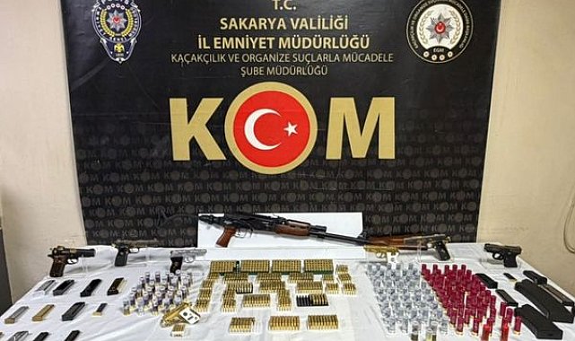 Sakarya’da silah kaçakçılığı operasyonunda 1 şüpheli tutuklandı